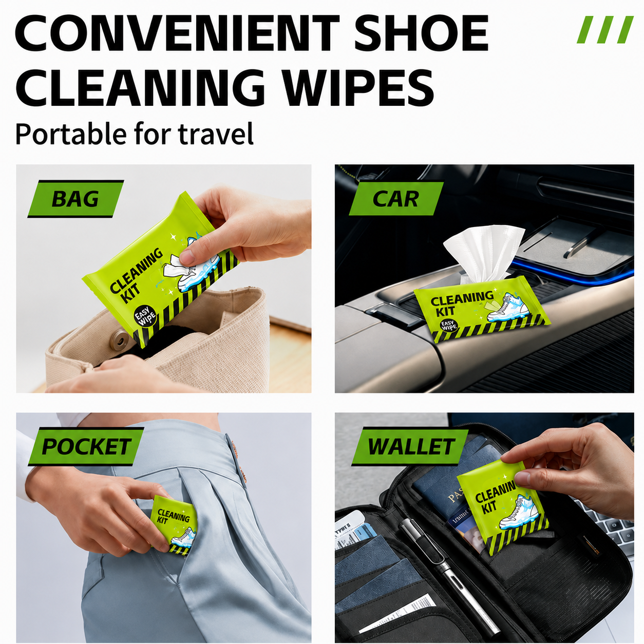 ⚡ Shoe cleaning and care kit including dry cleaner, stain removal wipes, basketball shoe cleaner, and dedicated brushes