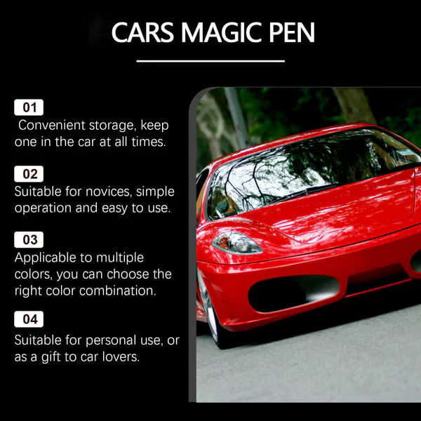 🚗✨Magic Car Scratch Removal Pen | Easy DIY Auto Paint Touch-Up🛠️🍂
